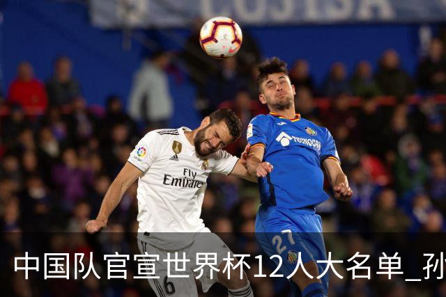 中国队官宣世界杯12人大名单 孙铭徽方硕落选